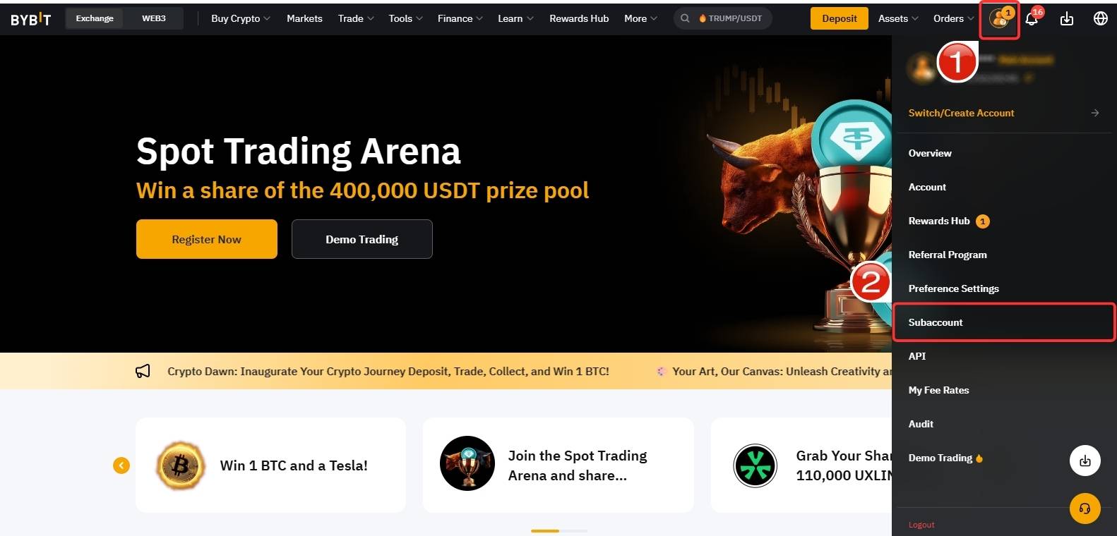 Bybit Cuenta islámica