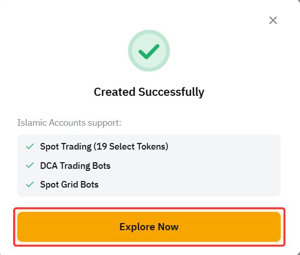 Bybit Cuenta islámica
