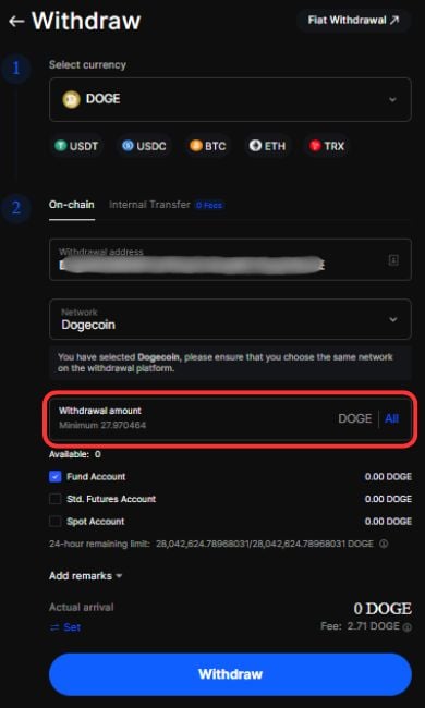 Buy Dogecoin
