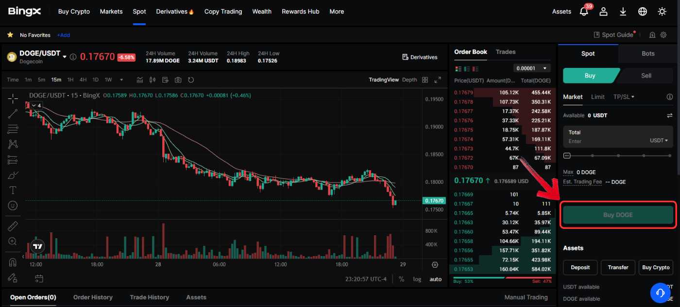 Buy Dogecoin