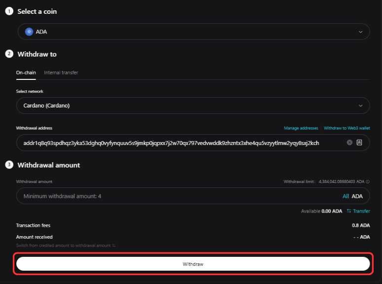 Buy Cardano