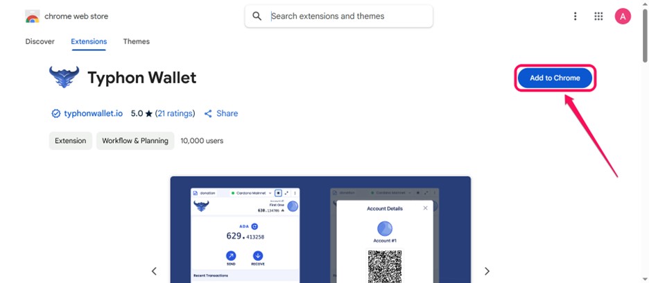 Get Started With the Typhon Wallet