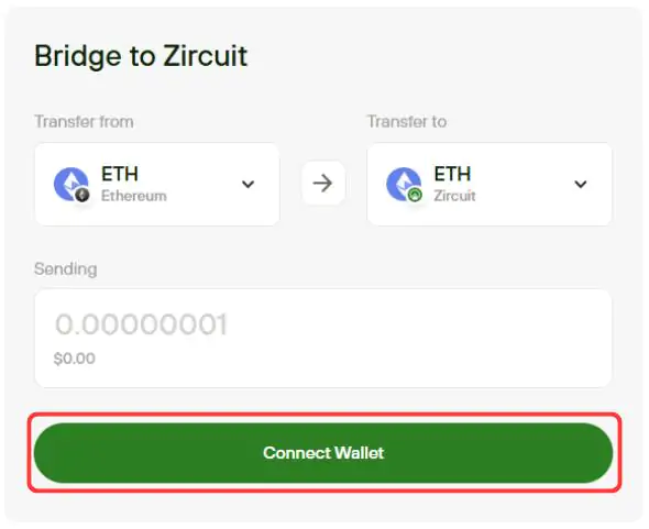 bridge to zircuit