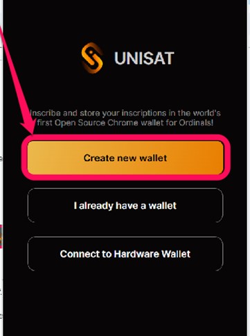 Get Started With UniSat Wallet