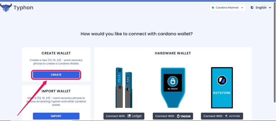 Get Started With the Typhon Wallet