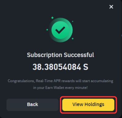 Stake S Tokens