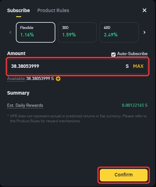 Stake S Tokens
