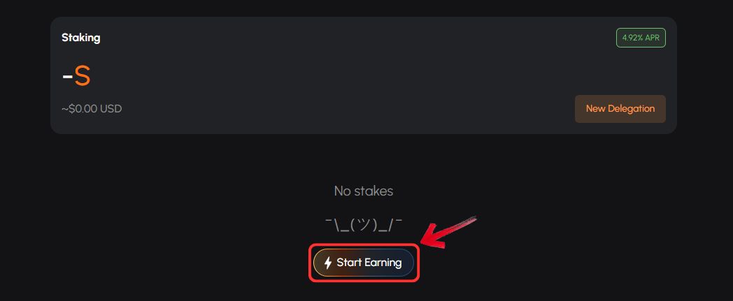 Stake S Tokens