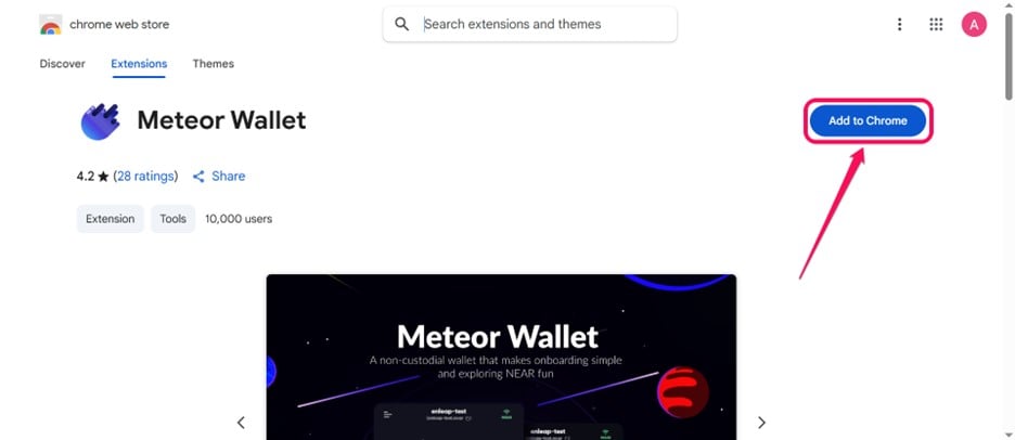 Get Started With Meteor Wallet