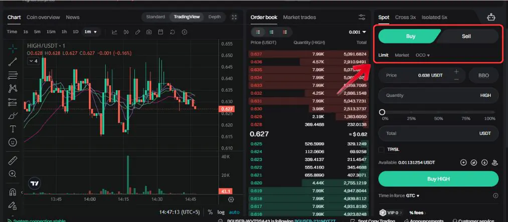 Buy Highstreet Tokens