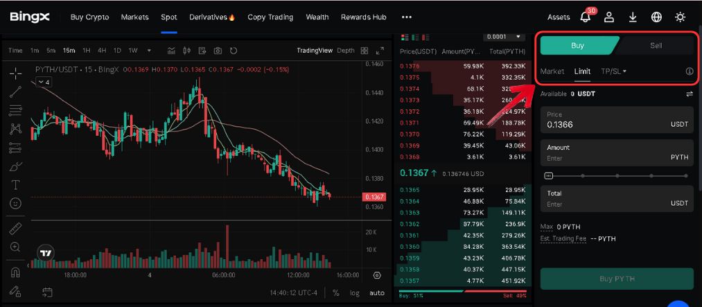 Buy Pyth Network Tokens