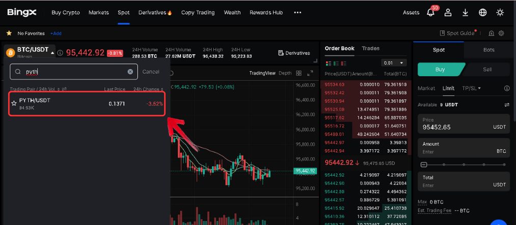 Buy Pyth Network Tokens