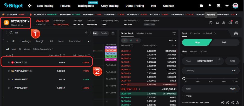 buy Optimism tokens