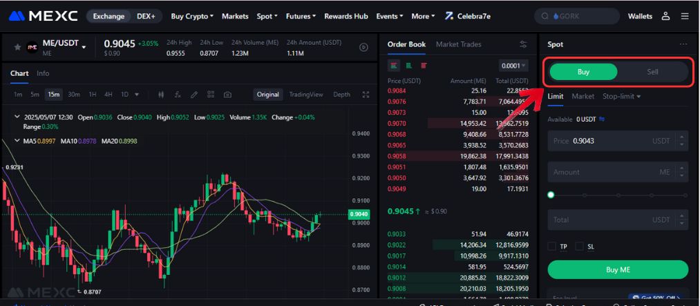 Buy Magic Eden Tokens