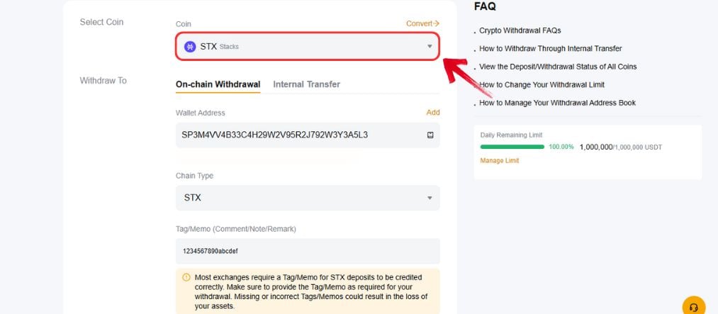 Buy Stacks Tokens