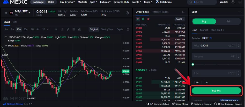 Buy Magic Eden Tokens