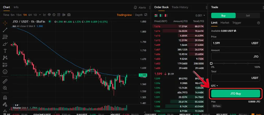 Buy JITO Tokens