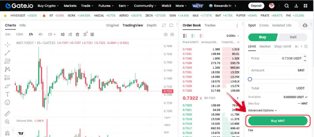 Buy Mantle Tokens