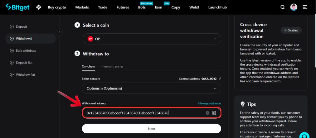 buy Optimism tokens