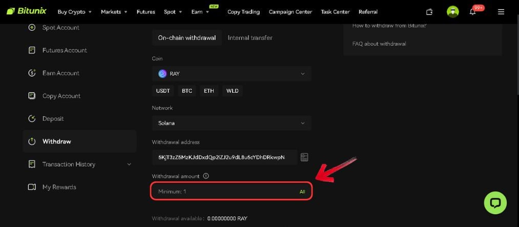 buy Raydium Tokens