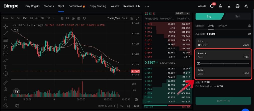 Buy Pyth Network Tokens