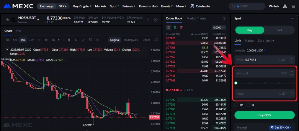 Buy Nosana tokens