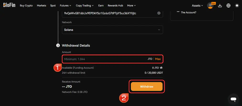 Buy JITO Tokens