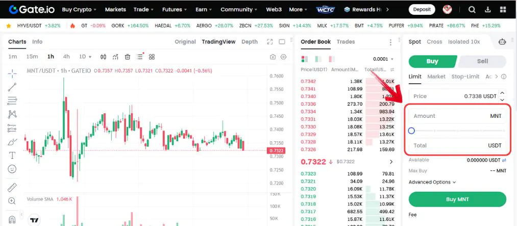 Buy Mantle Tokens