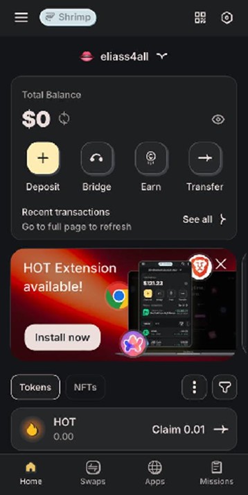 Get Started With Hot Wallet