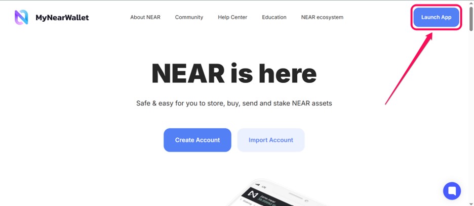 Get Started With MyNearWallet