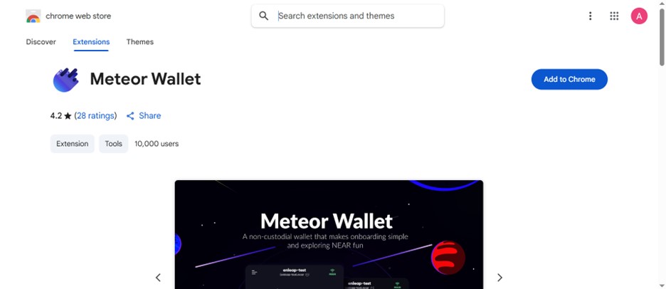 Get Started With Meteor Wallet