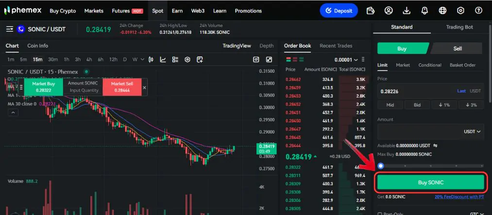 Buy Sonic SVM tokens