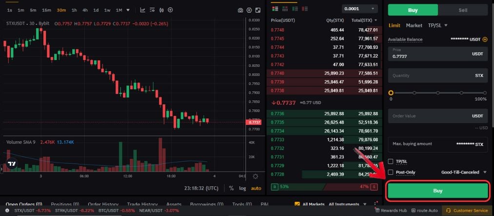 Buy Stacks Tokens