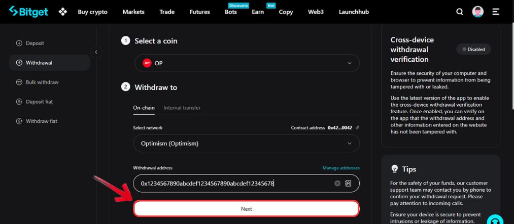 buy Optimism tokens
