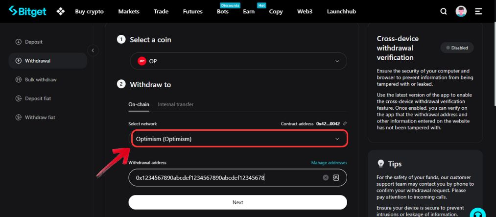 buy Optimism tokens