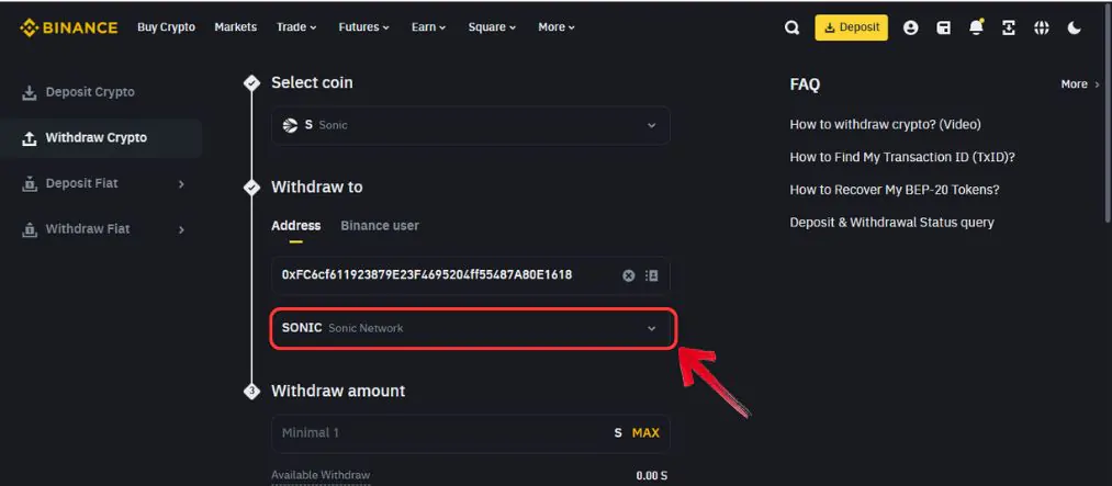 Buy Sonic prev FTM Tokens