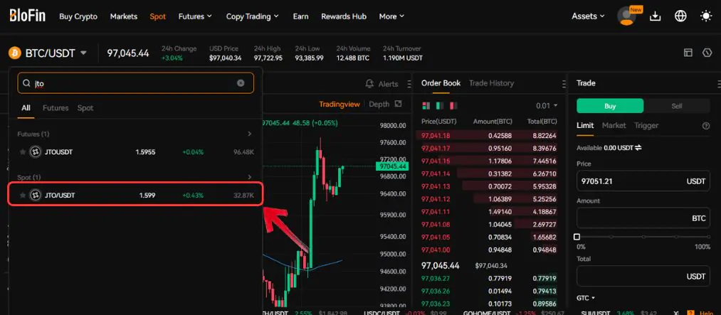 Buy JITO Tokens