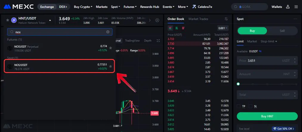 Buy Nosana tokens