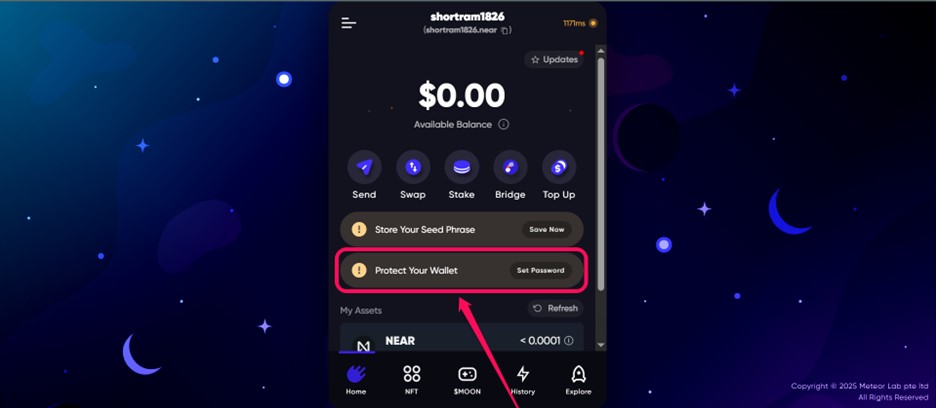 Get Started With Meteor Wallet