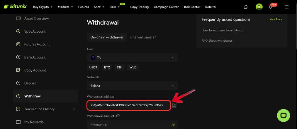 Buy TARS AI Tokens