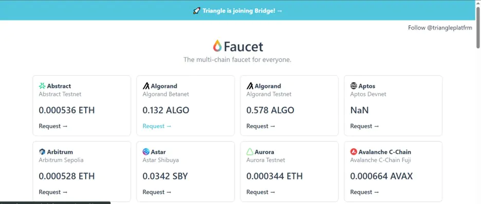 Get Harmony Testnet Tokens
