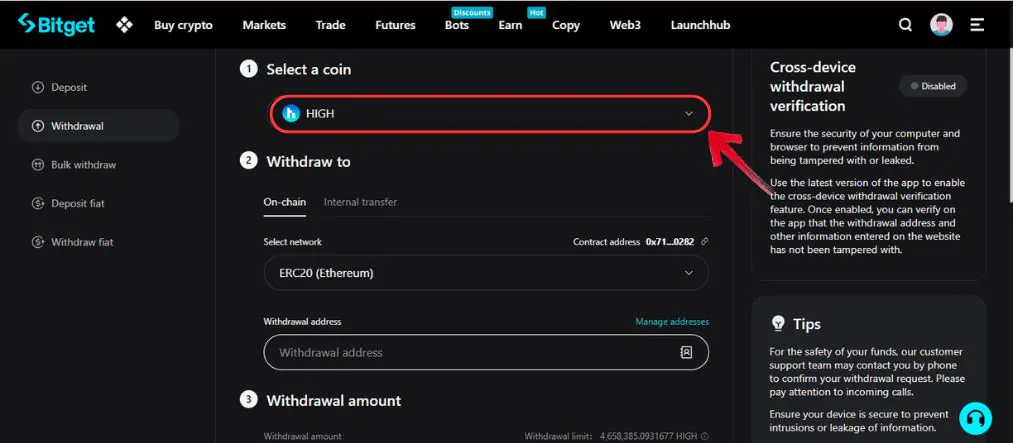 Buy Highstreet Tokens