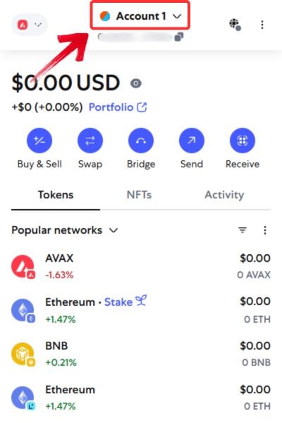 Crea un account Solana su MetaMask