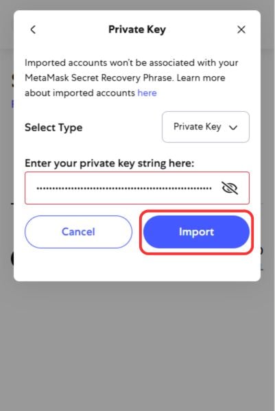 Crea un account Solana su MetaMask