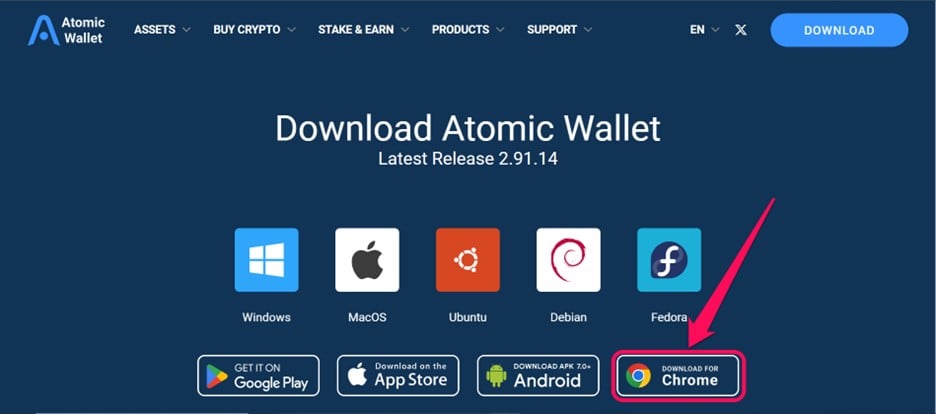 Comience a usar Atomic Wallet