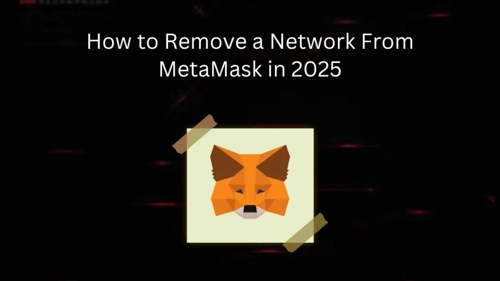 How to Remove a Network From MetaMask in 2025