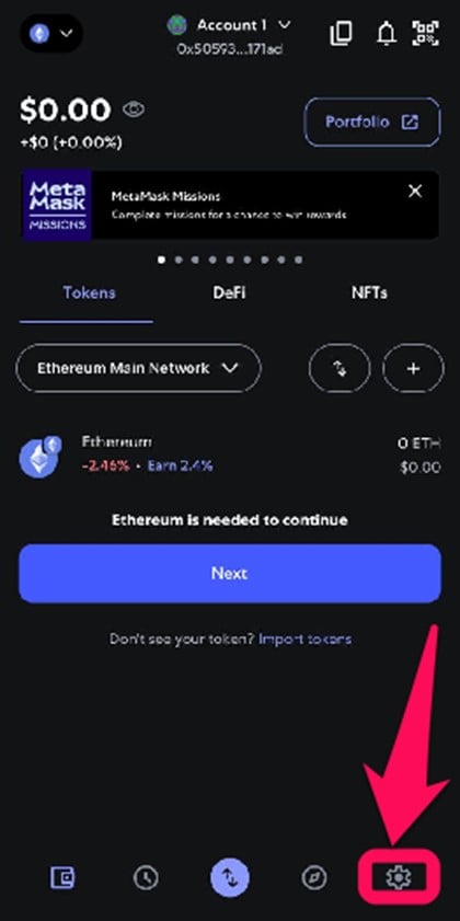 Remove a Network From MetaMask