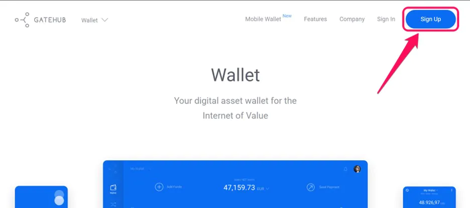 Get Started With GateHub Wallet
