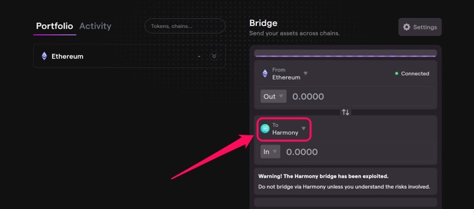 Bridge to Harmony (ONE)