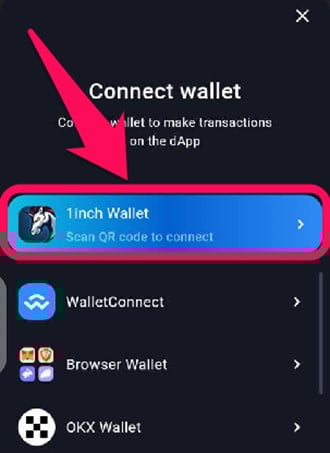 use 1 polegada para trocar tokens usando MetaMask